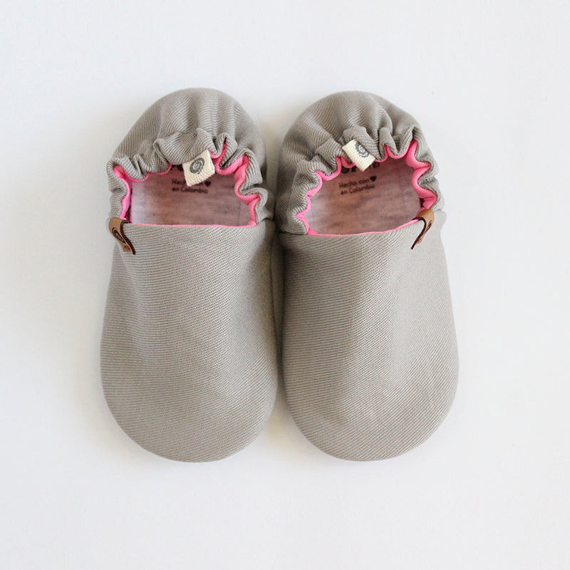 Casual Gris Plata & Rosa