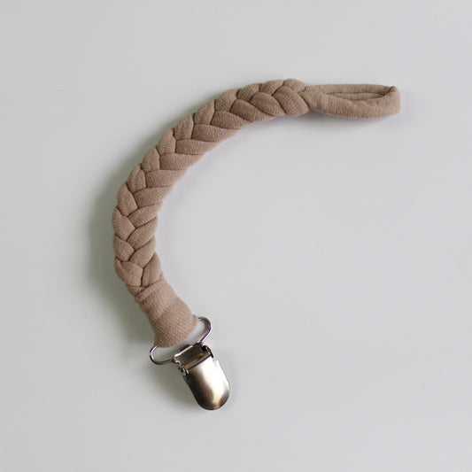 Clip para Chupo Trenzado Mocca